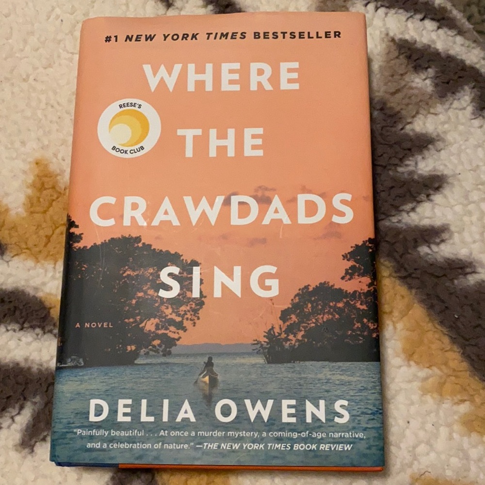 Where The Crawdads Sing by Delia Owens hardback book